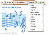 Crawler Radio & MP3 Player screenshot